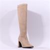 Pedro Anton Glasgow Knee High Heel Boot - Tobacco Suede